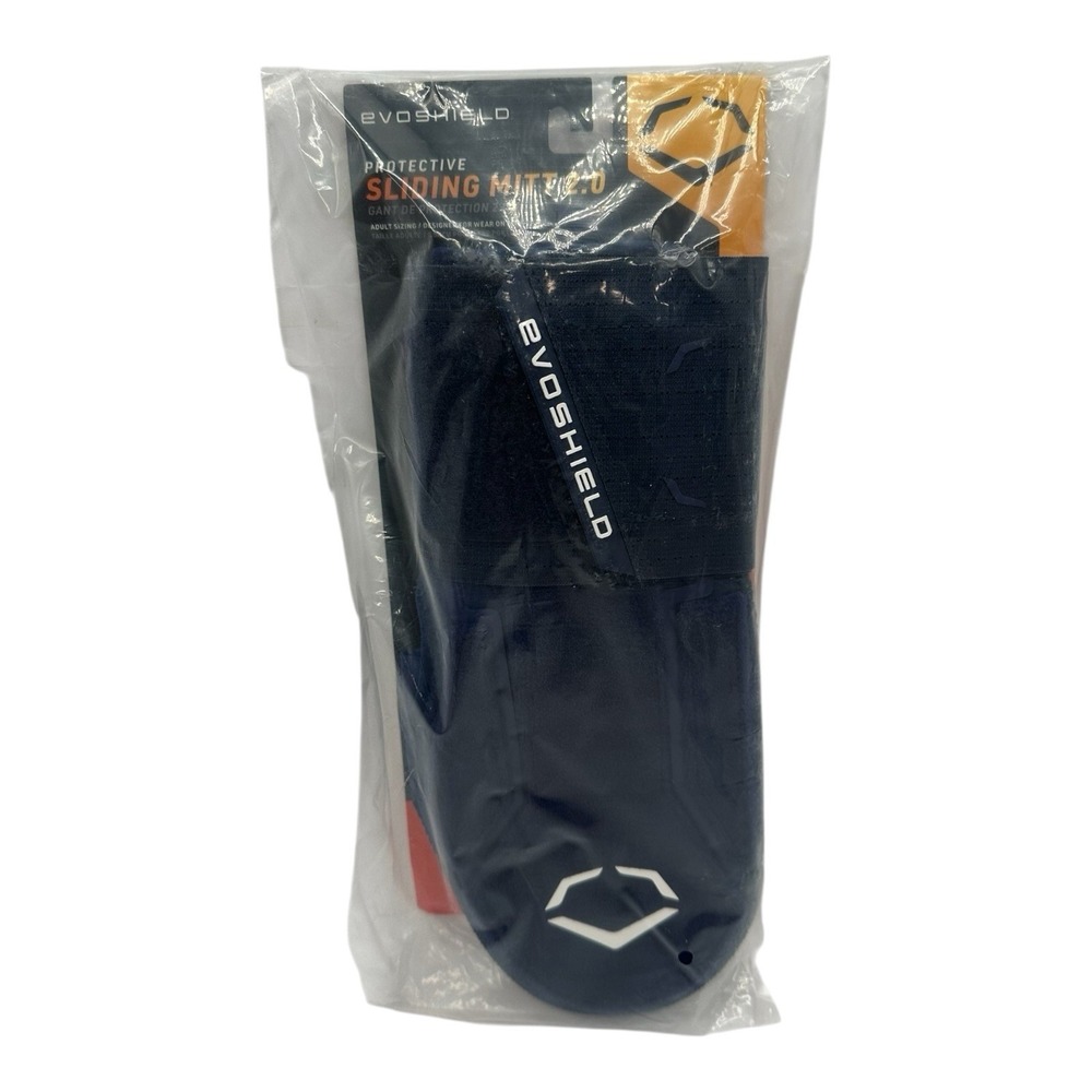 EvoShield Sliding Mitt 2.0 Adult Size Navy Glove Wrist Support Either Hand‎